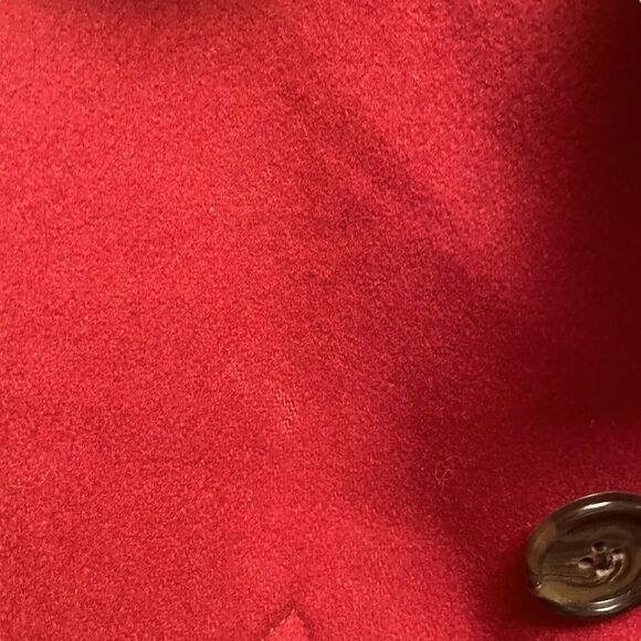 J. Crew Maroon Thinsulate Wool Pea Coat 61417 - Picture 8 of 8